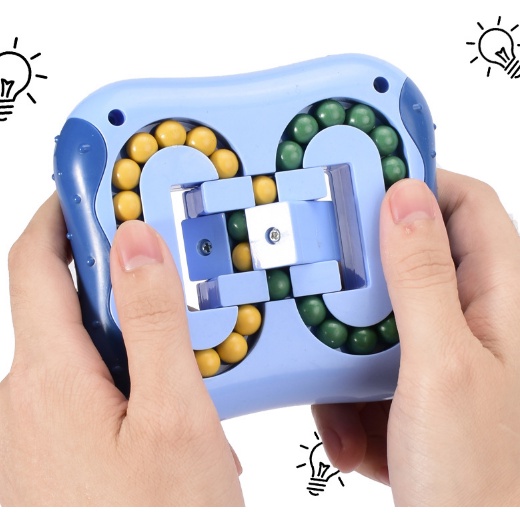 Đồ chơi trí tuệ_Thử thách trí não_ Rubik Hạt Đậu -Sequential Movement Puzzle_Hack não &amp; Xoắn não_IQ Toys_Giải đố