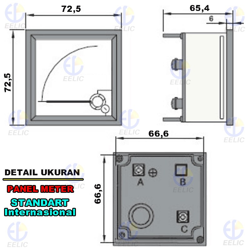 Bảng Mạch Đo Tốc Độ Eelic Pam-72 - Hz55 Analog Ac Hz72 Tiêu Chuẩn