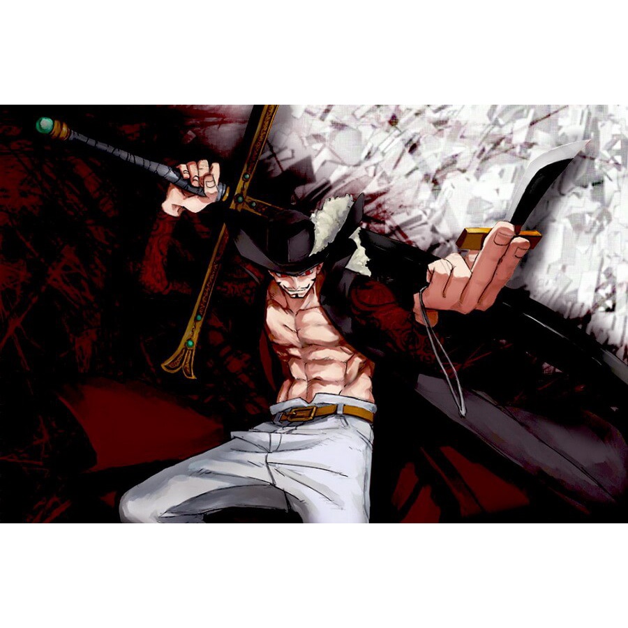 Dây chuyền hợp kim hình kiếm của Kogatana Mihawk - OP - Baystore