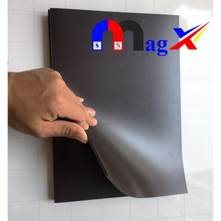 Nam Châm Dẻo Tấm A4 - Dày 2.0mm Màu Nâu