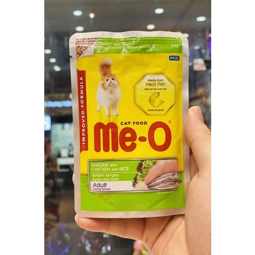 Pate Me-o 80gr hàng Thái Lan cho mèo