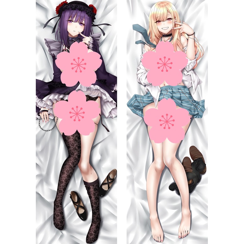 Vỏ Gối In Hình Nhân Vật Phim Anime My Dress-Up Darling Kitagawa Marin