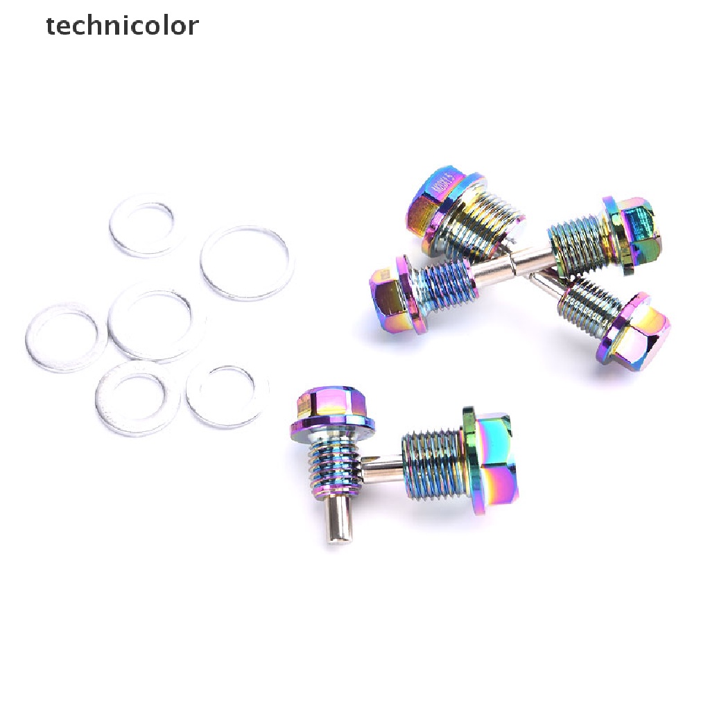 Bu Lông M12 M14 M16 M20 Bằng Hợp Kim Nhôm Có Nam Châm Cống Thoát Dầu