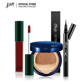 Combo Tập Tành Make Up - Phấn Bbia Spalight Foundation 21g + Son Kem Lì Asia Edition 5g + Eyeliner #01 0.6.g