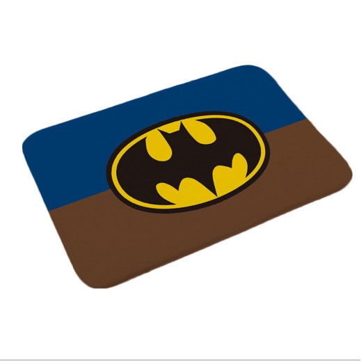 Square Carpet Captain America Printed Soft Carpets Anti-slip Rugs Superhero Computer Chair Mat Floor Mat Home Kids Room Batman Superman