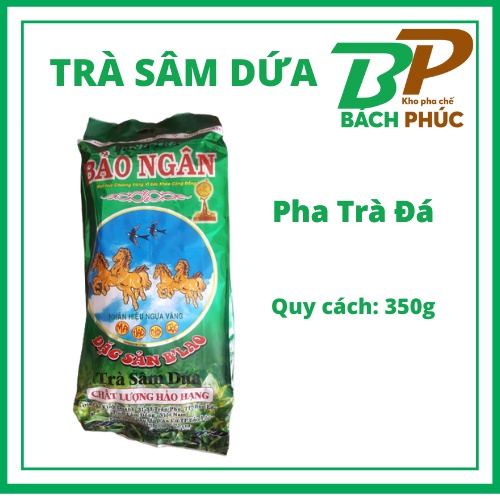 Trà Sâm Dứa Bảo Ngân Sao Vàng 350g - Trà Sâm Dứa Đặc Sản Việt Đà Nẵng - Kho pha chế Đà Nẵng