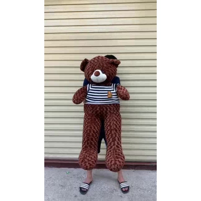 Gấu bông Teddy Cao Cấp khổ vải 1m4 Cao 1,2 màu Nâu hàng VNXK - GB19