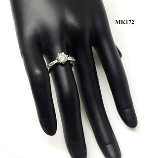 Nhẫn mạ bạc October Love cao cấp