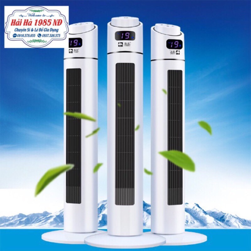 Quạt tháp không cánh Vie poco tích hợp chế độ cung cấp ion âm, lọc không khí | BigBuy360 - bigbuy360.vn