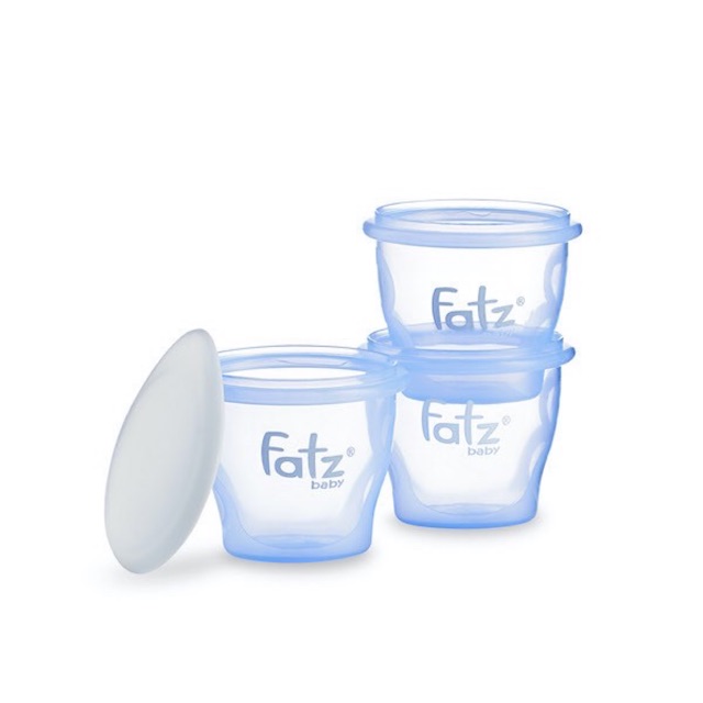 Bộ 3 cốc trữ đồ ăn dặm 85ml Fatz Baby FB0010N