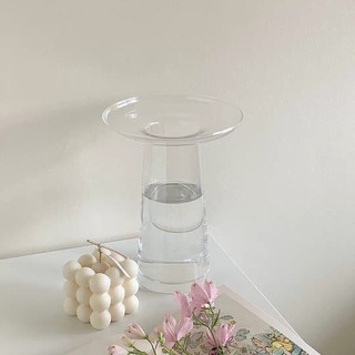 Lọ hoa thủy tinh cổ tròn vintage