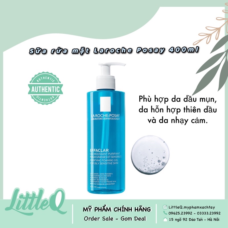 SỮA RỬA MẶT LA POSAY EFFECTLAR PURIFYING GEL