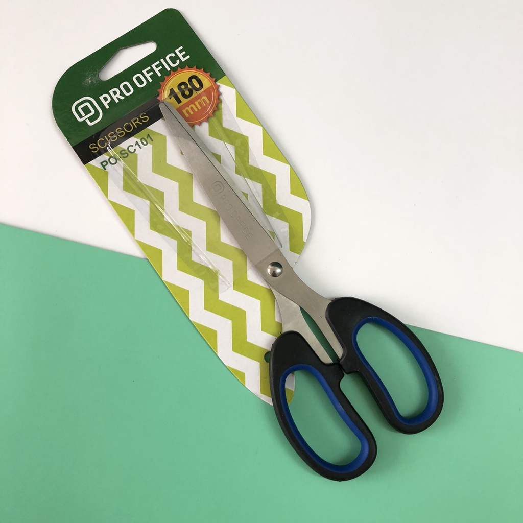 Kéo văn phòng Pro Office POSC101/POSC102 - dòng sản phẩm giá rẻ / chất lượng - vpp Quế Anh