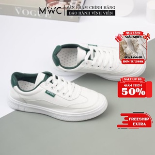 GIÀY THỂ THAO NỮ MWC - GIÀY THỂ THAO ĐẾ BẰNG - GIÀY THỂ THAO DA TRƠN - GIÀY THỂ THAO NĂNG ĐỘNG  NUTT- 0454