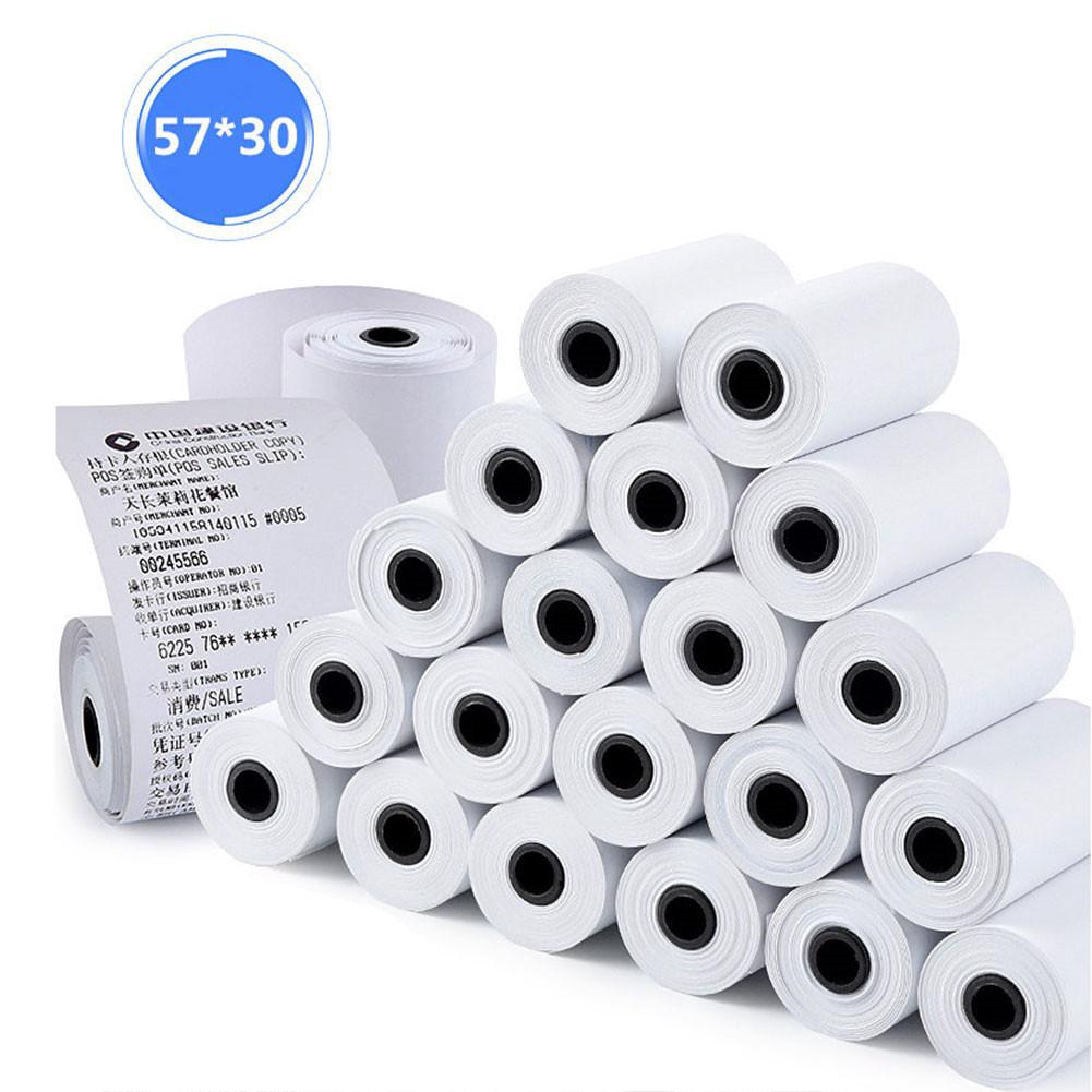 Giấy in nhiệt 57 * 30mm Nhãn dán có thể in cho máy in Paperang & Peripage | WebRaoVat - webraovat.net.vn