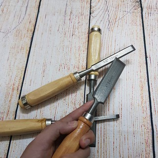 Bộ 4 mũi đục gỗ, khắc gỗ, tiện gỗ đa năng - dao đục gỗ cầm tay 6-24mm