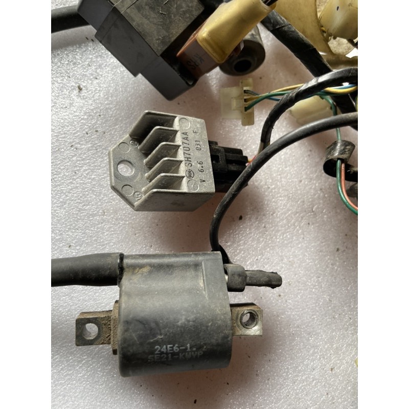 Dây điện sườn xe máy wave a 100cm Hon đa hàng cũ tháo xe nguyên zin