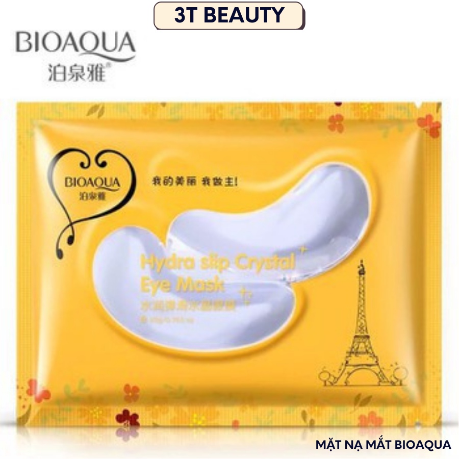 Mặt nạ mắt giam thâm quầng  Bioaqua Hydra Slip crystal Eye MAsk