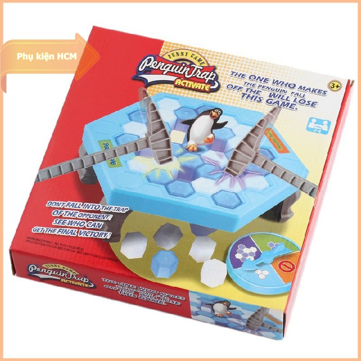 Đồ chơi trẻ em phá băng giải cứu chim cánh cụt, Trò chơi phù hợp bé gái bé trai - Shop Phụ Kiện HCM