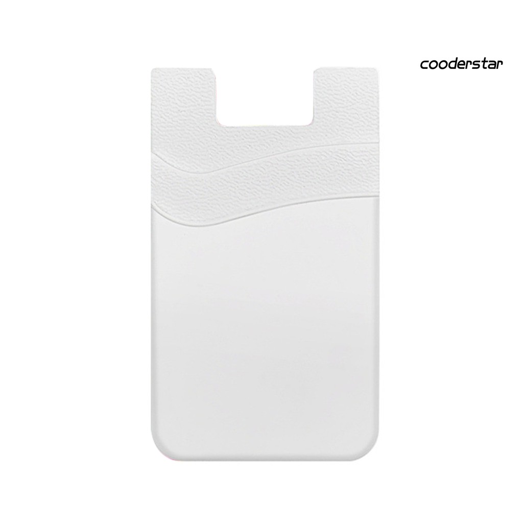 Ví silicone tự dính đựng thẻ tiện lợi dành cho điện thoại