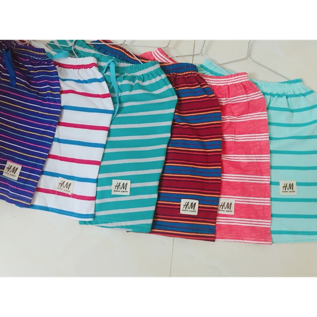Combo 3 quần sọc hm