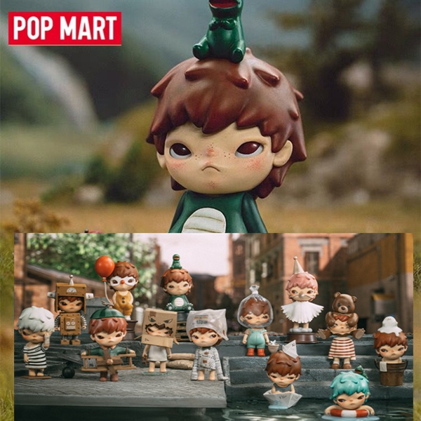 ★Hgtoys★  Búp Bê POPMART HIRONO Little Mischief Series Trang Trí Hộp Quà Tặng Thời Thượng