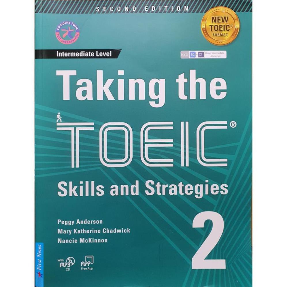 Sách First News - Combo 2 Cuốn Taking The TOEIC - Skills and Strategies 1 + 2 (Kèm 1MP3)