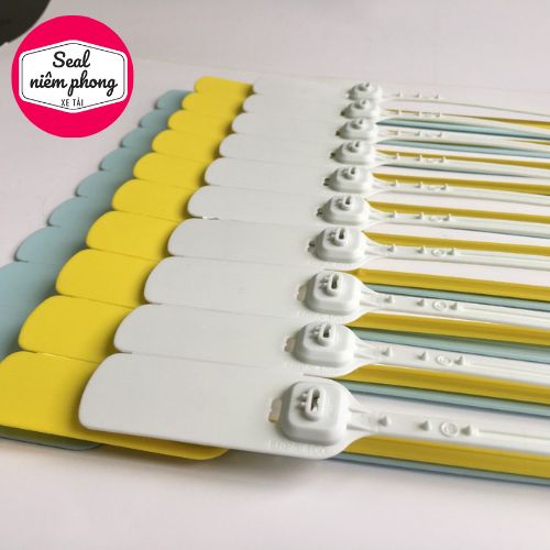 SET 50 cái seal dây dẹt niêm phong nhựa, niêm phong xe tải 30cm