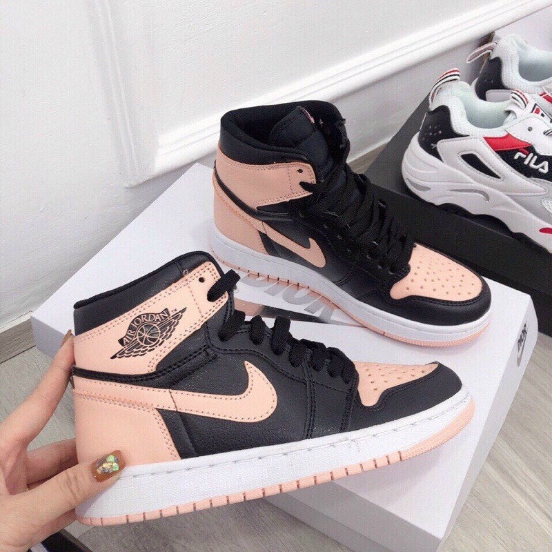 💥💥 Giày Thể Thao Jordan 1 high Cam Đen