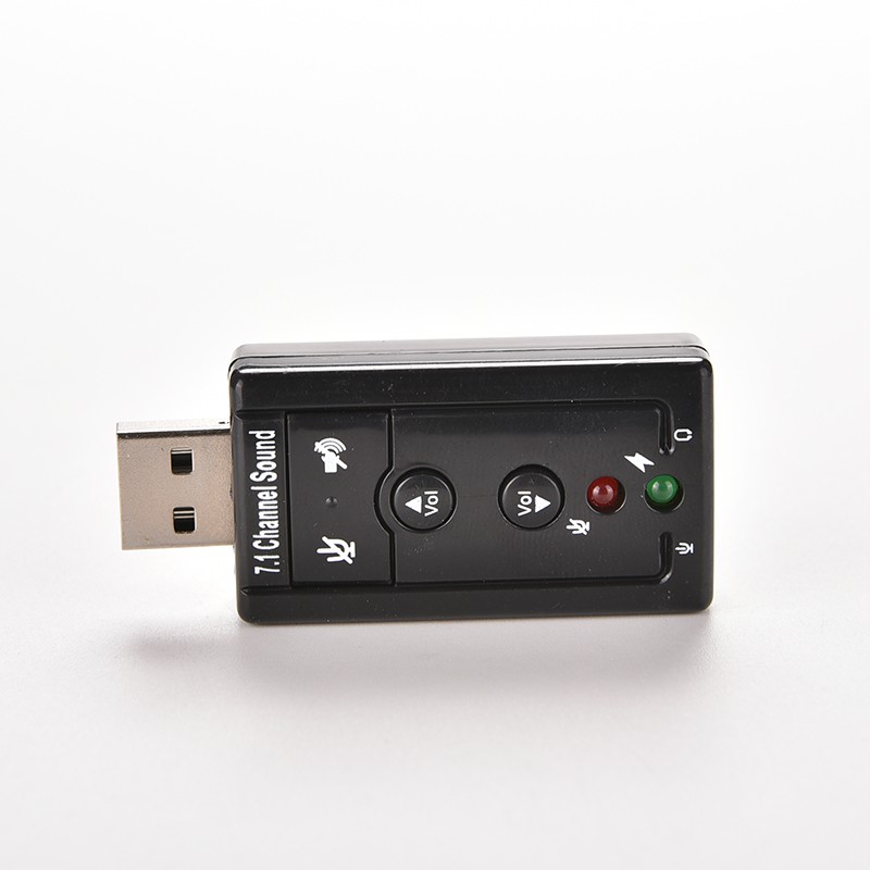 Thẻ Âm Thanh Mở Rộng Mini USB 2.0 3D 12Mbps 7.1 Kênh