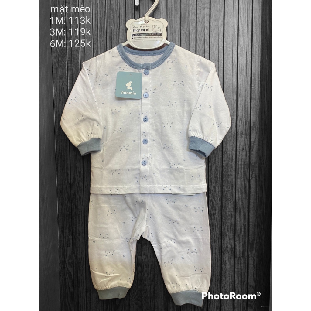 bộ dài tay miomio cho bé trai