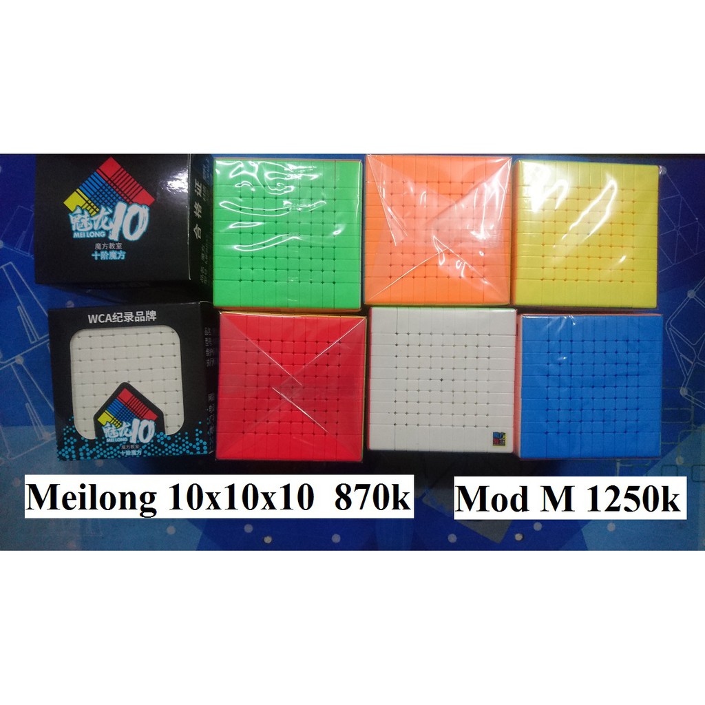 Rubik 10x10x10. Meilong