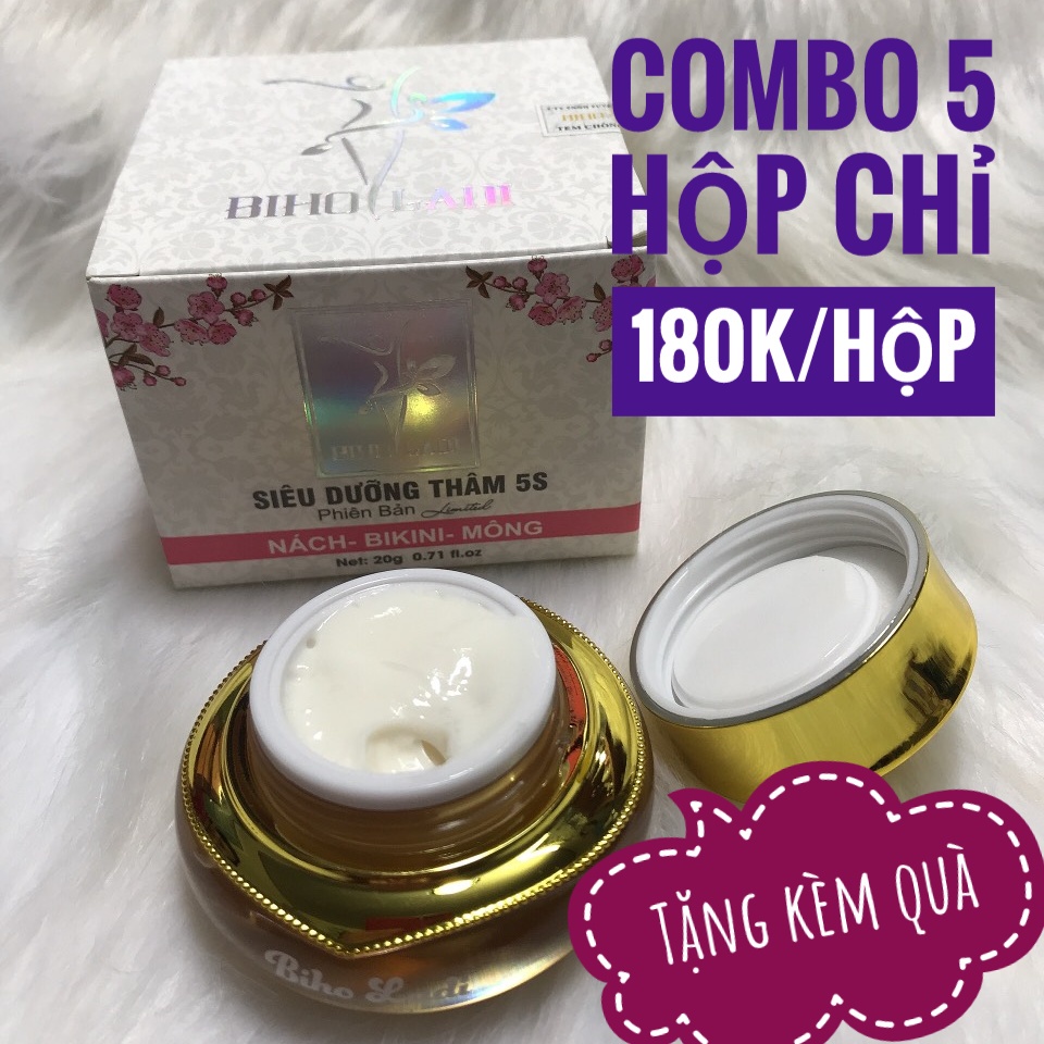 Chính hãng - Biho Ladi - Kem Siêu dưỡng thâm 5S 20gram | BigBuy360 - bigbuy360.vn