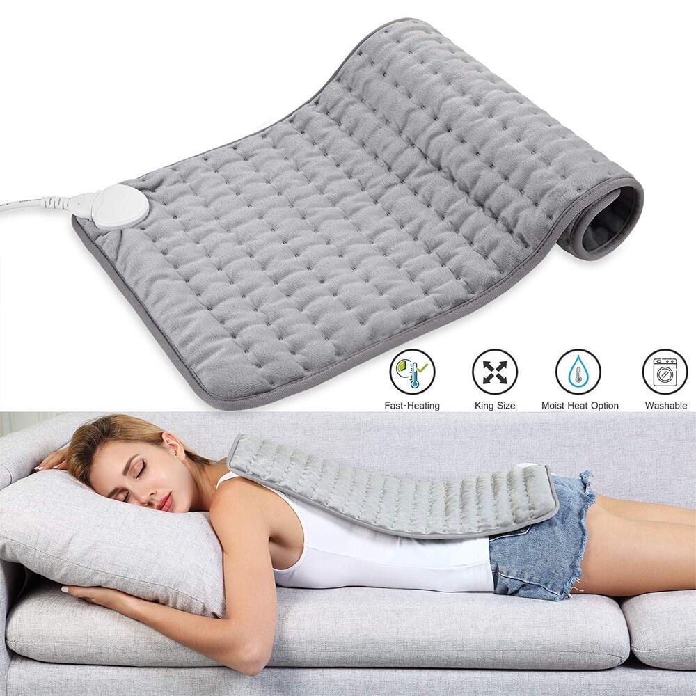 Đệm sưởi ấm Hailicare dùng điện 4 cấp độ giảm đau lưng eo