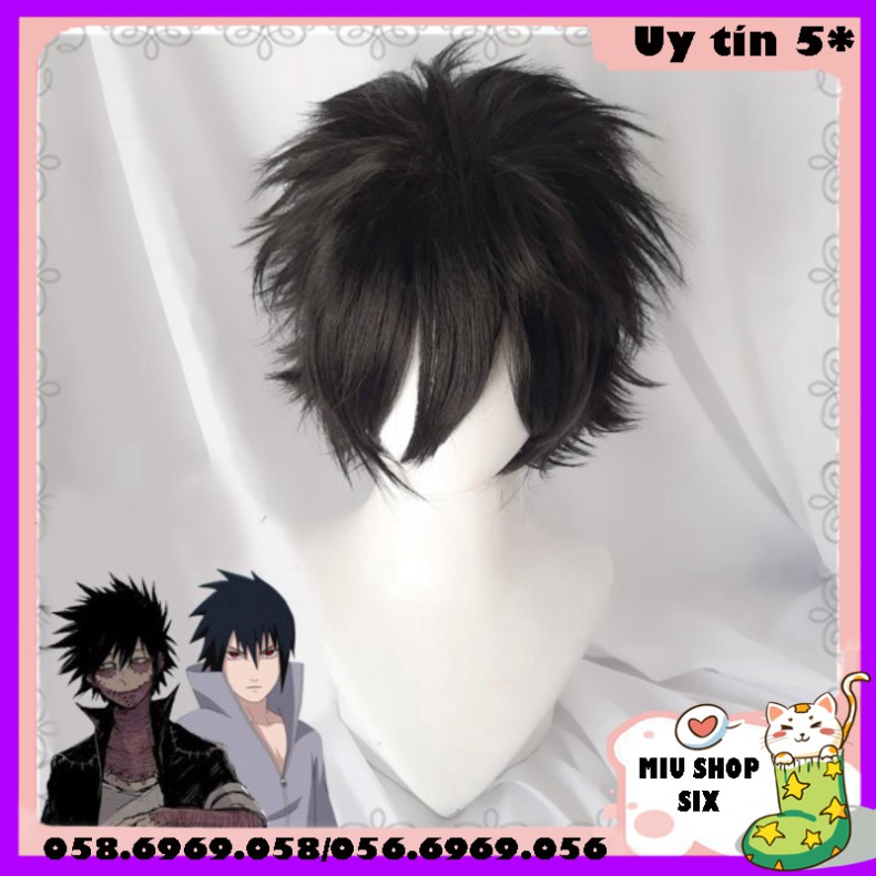 [Sẵn] Wig/tóc giả Uchiha Sasuke và Dabi - Naruto/Boku no hero tại MIU SHOP 09