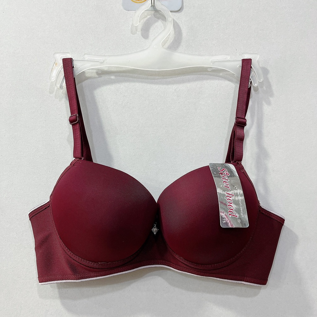 Áo ngực nữ nâng ngực tạo khe SD2280 có gọng cúp xéo mút dày mềm mịn mặc áo dài size 32-34-36