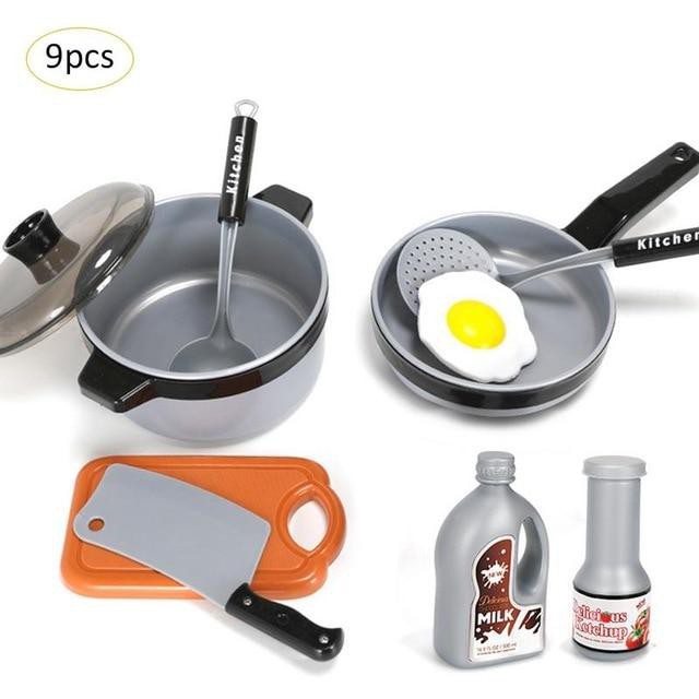 Bộ Đồ Chơi Nấu Ăn Home Kitchen 36 Món Cao Cấp Dành Cho Bé