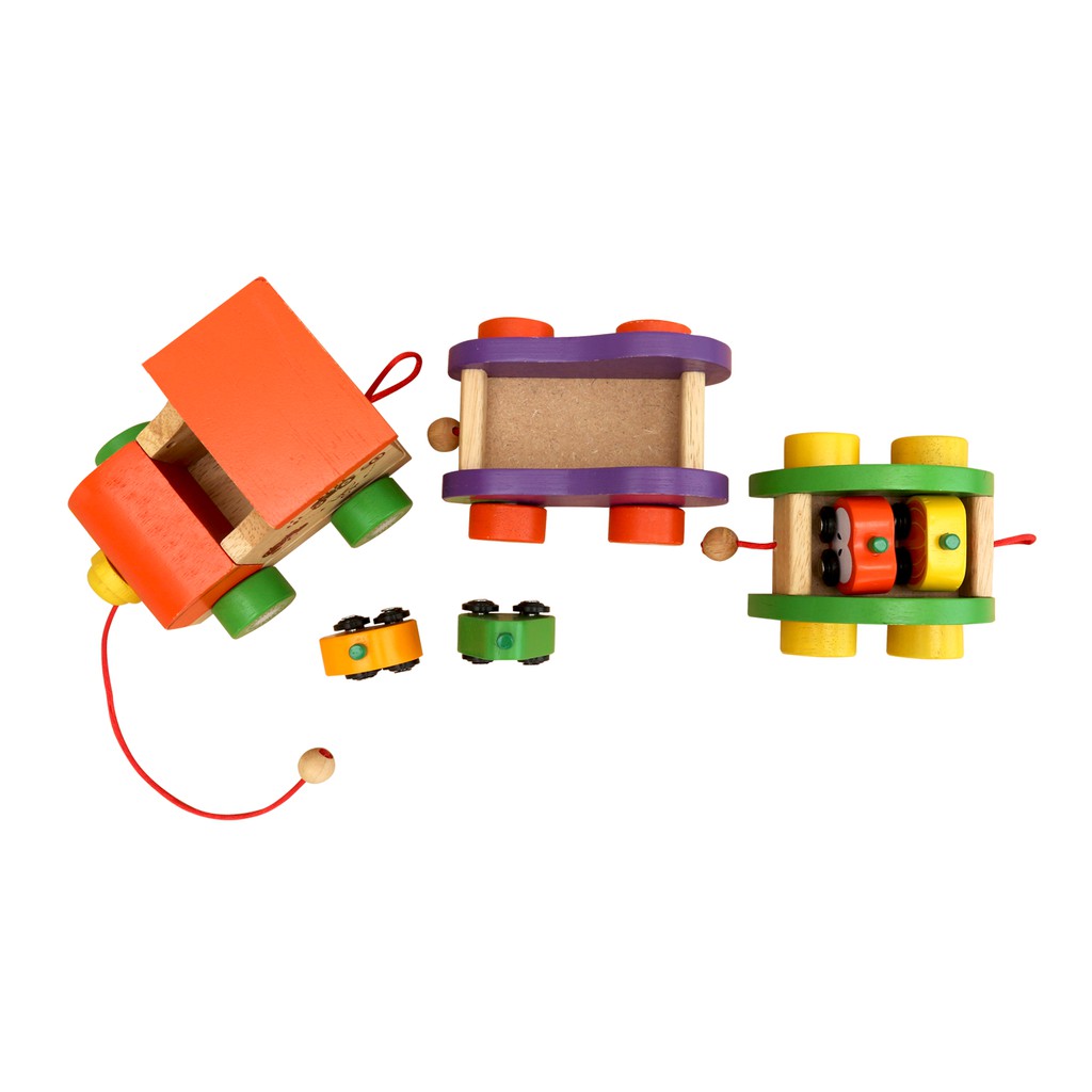 Đồ chơi gỗ Xe chở trái cây Winwintoys 68322