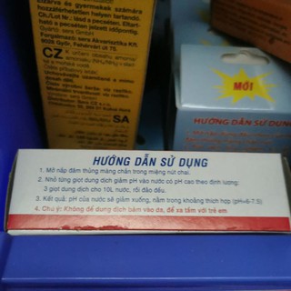 Dung dịch tăng - giảm PH nước hồ cá.