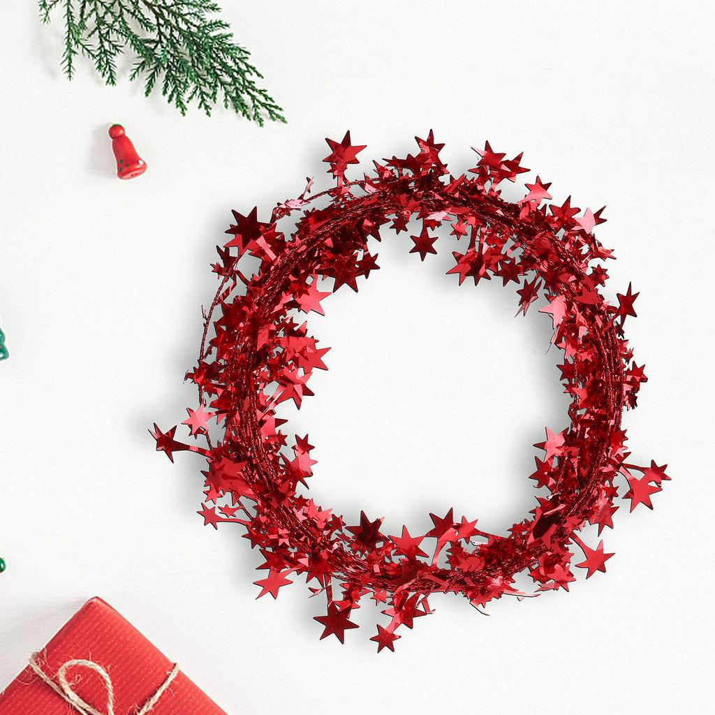 Dây Treo Trang Trí Giáng Sinh Hình Ngôi Sao 7.5m