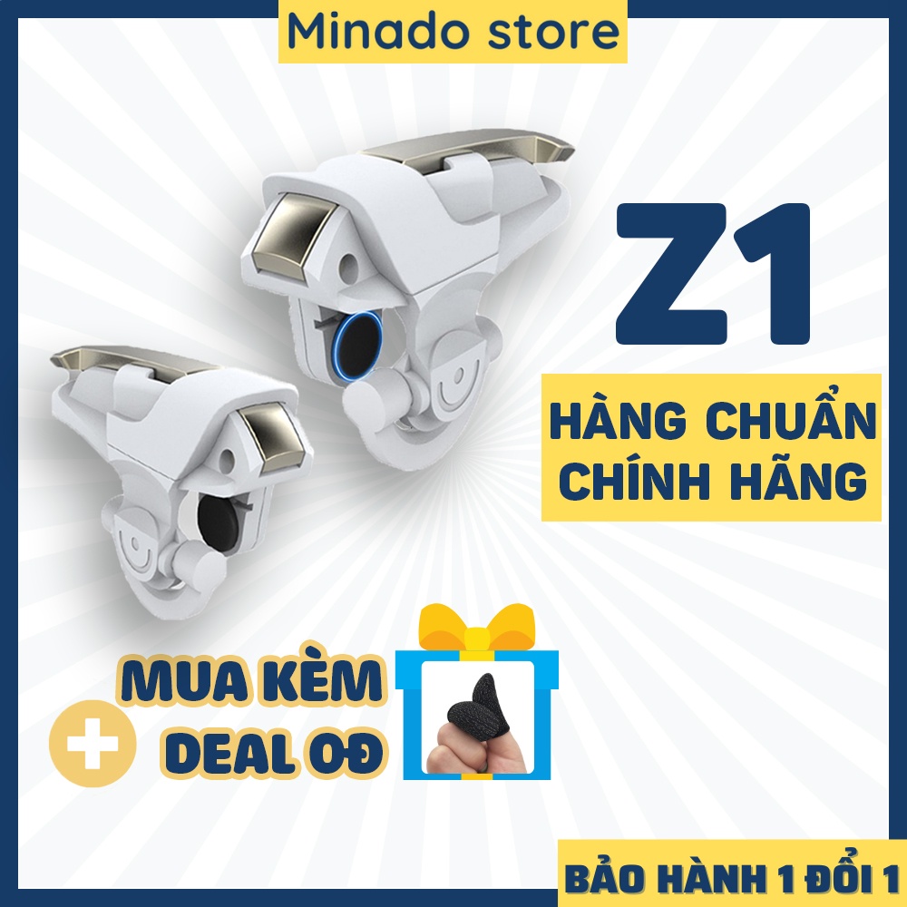 Nút bắn PUBG Z1 HÀNG CHUẨN mô phỏng hình phi thuyền cực nhạy tay cầm chơi game pubg ros freefire Minado store