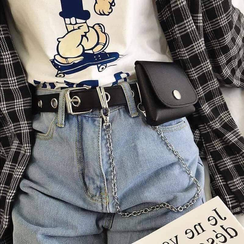 Thắt lưng nữ dây xích bản nhỏ siêu cá tính CR100 | BigBuy360 - bigbuy360.vn