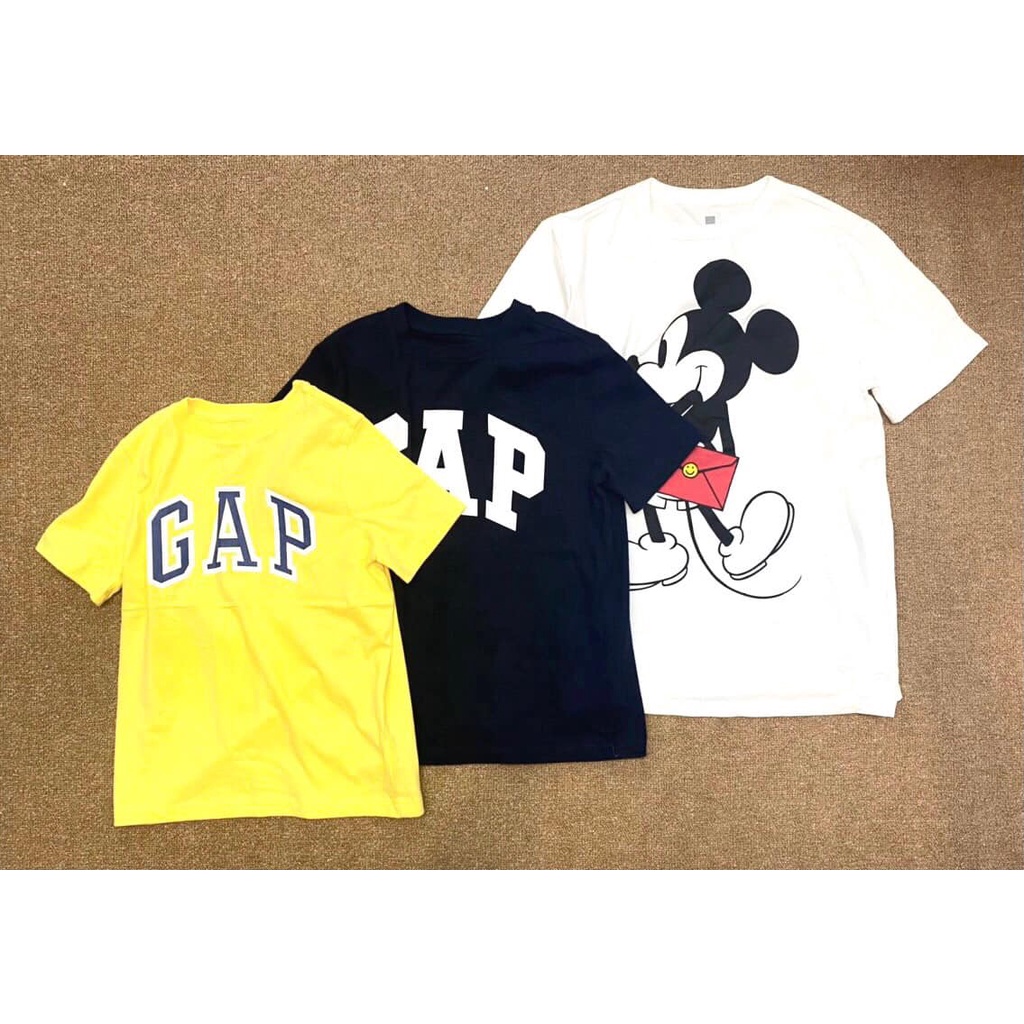 Aó cotton ngắn tay bé trai Gap Kids Việt nam xuất khẩu dư xịn size 4-16 tuổi