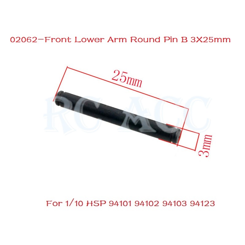 Ghim Trước / Sau Bằng Kim Loại Cho Xe Hơi Điều Khiển Từ Xa RC 02036 02061 02062 02063 02167 06018 06060 08019 08020 08068 08069 1 / 10