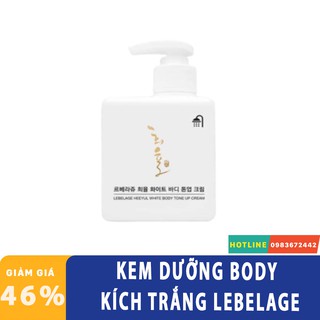 Kem dưỡng thể kích trắng Lebelage Heeyul White Body 💖FREESHIP💖 Kem dưỡng thể kích trắng HALIN633 hàng cao c