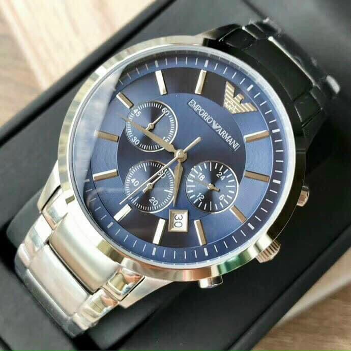 ĐỒNG HỒ NAM ARMANI CLASSIC CHRONOGRAPH AR2453  DÂY THÉP SIZE 42MM