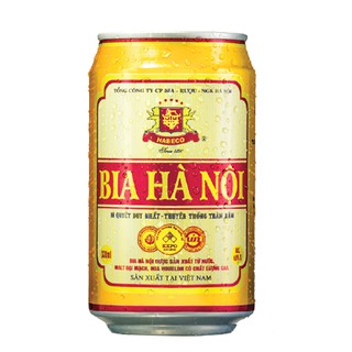 (TẾT) Bia Hà Nội Habeco lon 330ml
