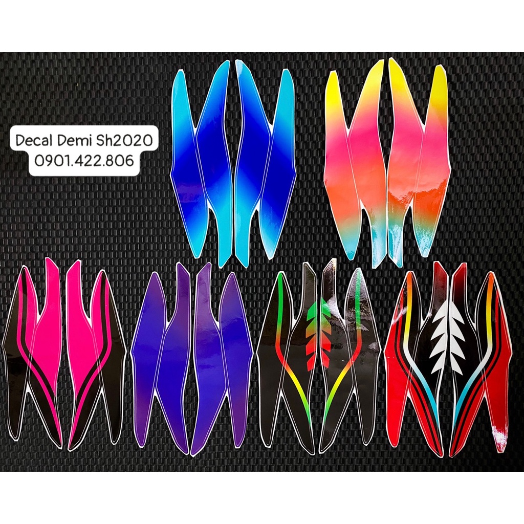 Tem Decal dán đèn demi xe Sh 2020