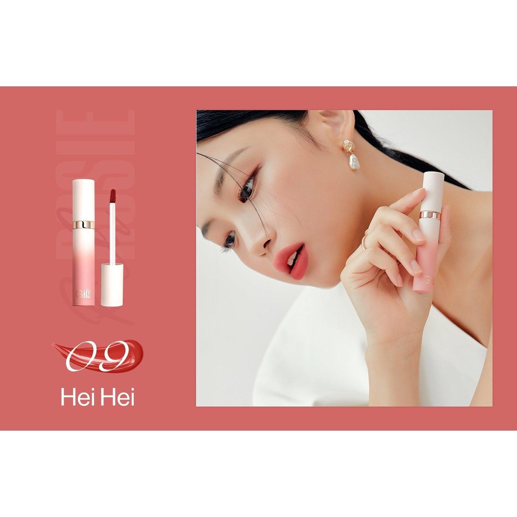 Son Kem Lì Glamrr Q / Gilaa Long Wear Lip Cream  Rich Rosie Collection - Màu 8-13