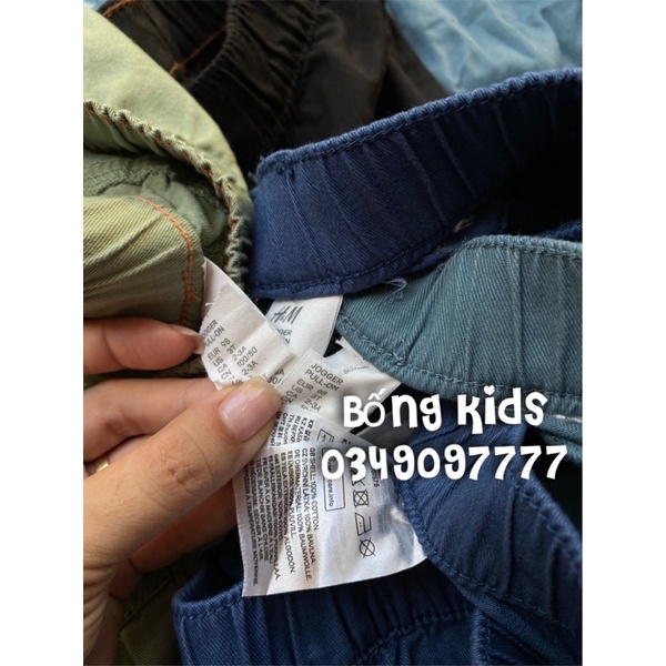 Quần Jogger Bé Trai Kaki HaM(cắt tag)
